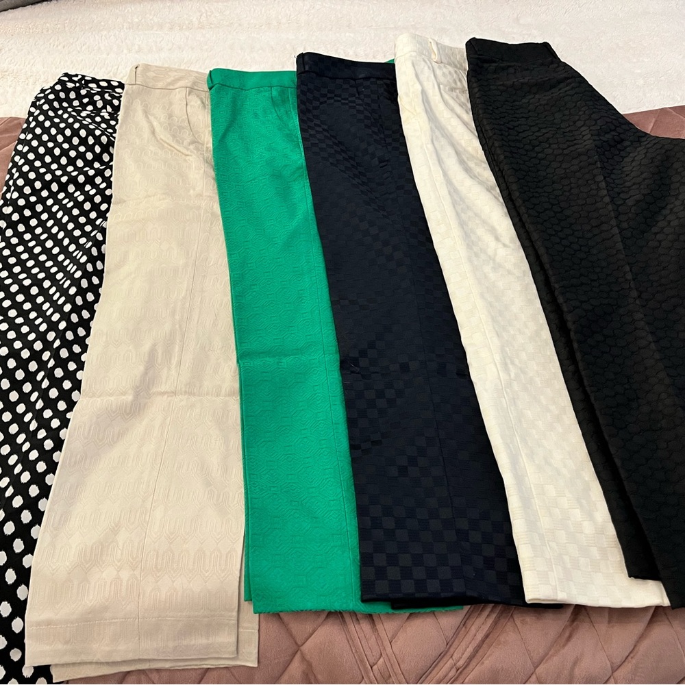 6 pairs Banana Republic Pants